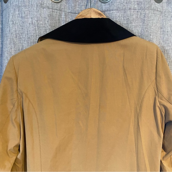 RARE AUTHENTIC TEKBIR Beige Trench Coat Zip sz46 Msrp $749 - Picture 10 of 15